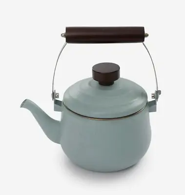 $35 • Buy Barebones Enamel Mint Teapot