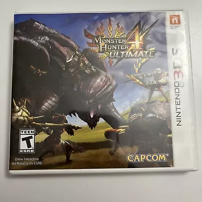 Monster Hunter 4 Ultimate (3DS 2015) Complete • $20