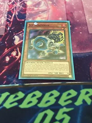 Yugioh SDSE-EN001 Jet Synchron Super Rare 1st Edition NM • £6