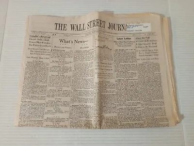 $5.99 • Buy Wall Street Journal Pacific Coast Ed Jan 25 1977 India Shift Toward More Freedom