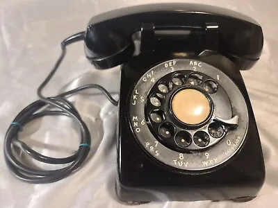 Vintage Western Electric 1955 500 C/D Rotary Dial Telephone • $39.99
