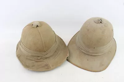 WW2 Military Pitch Helmets 1942 & 1943 WWII Militaria  • £6.16