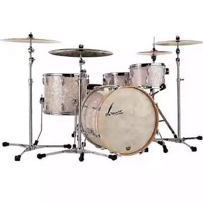 Sonor Vintage 3pc Drum Set W/No Tom Arm Vintage Pearl • $3629