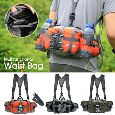 Ultralight Multifunctional Outdoor Waist Bag Waist Hiking Backpack Quick Dry • $29.99