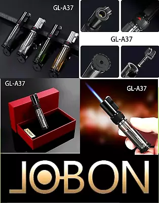 Jobon  Powerful Jet  Lighter Gift Boxed Elegant UNIQUE  Lighter Fast Shipping • $19.95