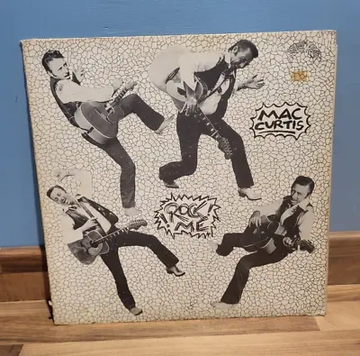 Mac Curtis ‎– Rock Me - Rollin' Rock ‎– LP016 (Vinyl Record LP) VG+ Rockabilly • £14.99