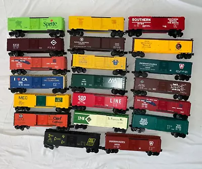 Big  Lot 20 Lionel Trains Full Size Boxcars Excellent Plus Fresh Condition Nice • $100