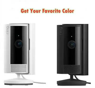 Ring Indoor Cam 2nd Gen 2024 Plug-In Privacy Cover 2-Way Talk White Or Black • $47.99