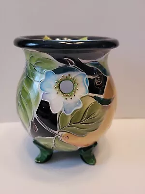 Vintage Blue Sky Pear Tart Burner Candle Wax Tea Lite Holder 2004 J. McCall • $40