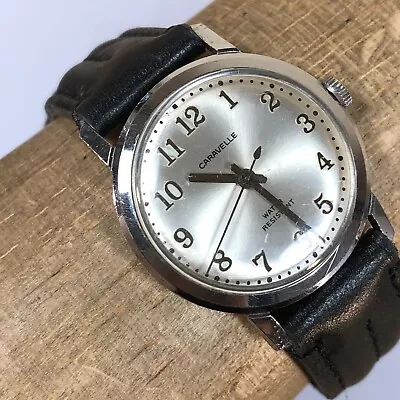 $89.95 • Buy Vintage 1970s Caravelle By Bulova N2 Men's Mechanical Watch