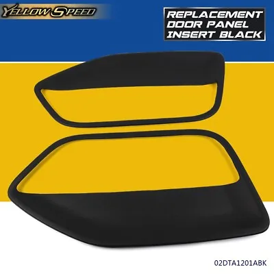 Fit For Ford Mustang 2005 -2009 Pair Interior Door Panel Insert Hard Cover • $34.08