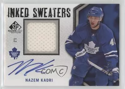 2010 SP Game Used Edition Inked Sweaters /50 Nazem Kadri #IS-NK Rookie Auto RC • $114.39