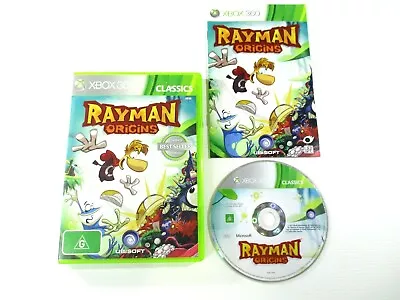 XBOX 360 Classics Rayman Origins G PAL Ubisoft 2011 Tested Manual Complete • $20.80