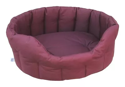 P&L Country Dog Tough Heavy Duty Oval High Sided Waterproof Dog Beds. • £74.99