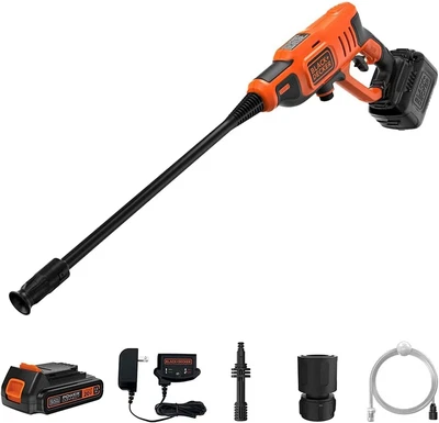 £105.99 • Buy BLACK+DECKER Cordless Pressure Washer And Cleaner With 1x 2ah Battery, Charger