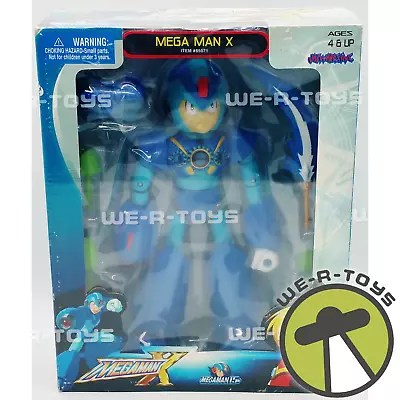 Mega Man X Action Figure 15th Anniversary Capcom Jazwares 2003 No 85071 NRFB • £74.21