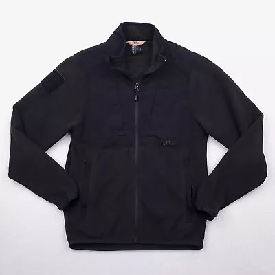 5.11 Tactical Jacket Mens Small Black Fleece Hybrid Concealed LE Military • $29.99