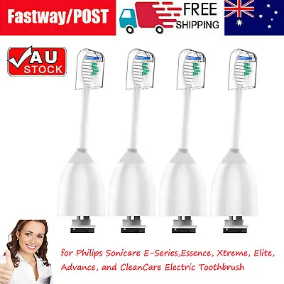 4 Pack Toothbrush Replacement Brush Heads For Philips Sonicare E Series HX7001 • $20.88