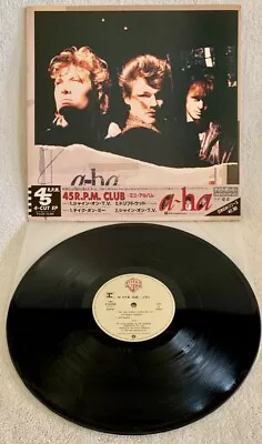 A-ha  45 R.p.m. Club  Ultra-rare 1985 Original Japanese Mini-album With Obi!!!! • $48