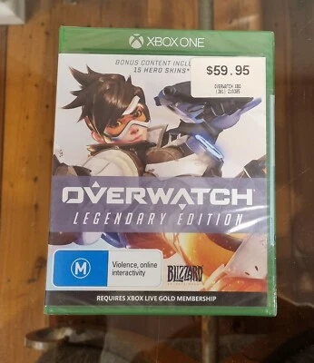 $49 • Buy Xbox One Game Overwatch Legendary Edition - New And Sealed