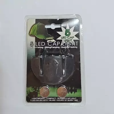LED Cap Light - 5 Light Cap Light Work Light Camping Hiking New • $8.32