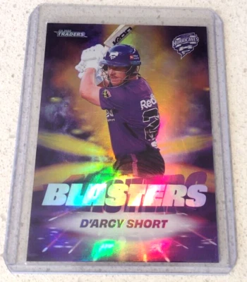 2022/23 Traders D'arcy Short Blasters Hobart Hurricanes B 13/24 • $6.99