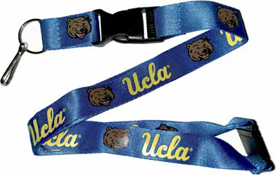 NEW 2024 NCAA Designer UCLA BRUINS  Dynamic Clip On Keychain Lanyard  • $9.49