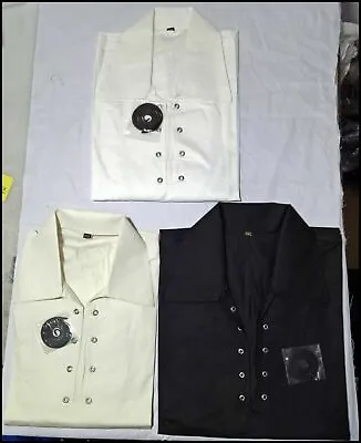 $14.33 • Buy Ghillie Kilt Shirt Men's Scottish Jacobite Different Colors, Sizes Available 
