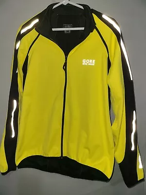 Gore Bike Wear Cycling Jacket  XL  Windstopper Soft Shell Full Zip • $24.99