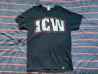 ICW: Insane Championship Wrestling Men’s Wrestling T-Shirt - Medium • £20