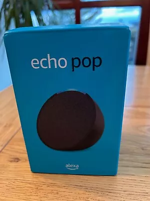 Amazon Echo Pop Smart Speaker - Charcoal • £10