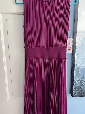 Nanette Lepore Women’s Pleated Halter Dress Size 6 New With Tags • $19.99