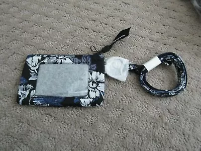 NEW NWT Vera Bradley Frosted Floral Set ZIP ID CASE And LANYARD • $16.99