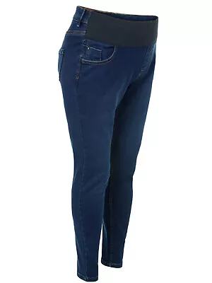 N£w Look Maternity Indigo Under Bump Skinny Jeggings Jeans All Sizes New • £6.75