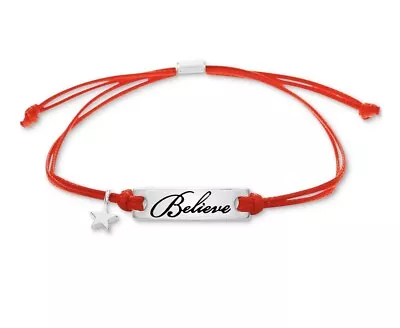 Macys (2 Pc) Believe Adjustable Bracelet ED 2021 • $9.99