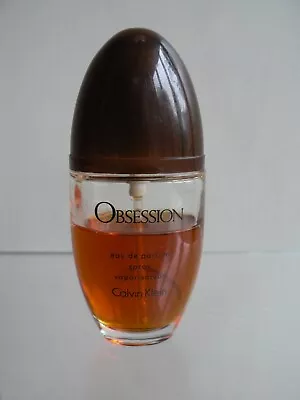 Obsession Perfume Spray EDP 30ml Vintage Original 80's • £15