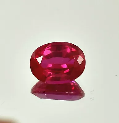 AAA Natural Flawless Mozambique Blood Red Ruby Loose Oval Gemstone Cut 2.40 Ct • $37.20