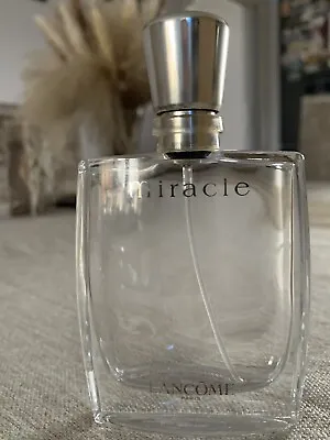 Lancome Miracle L’eau De Parfum 50ml Empty Bottle (approx 0.5-1ml Left) • £4.50