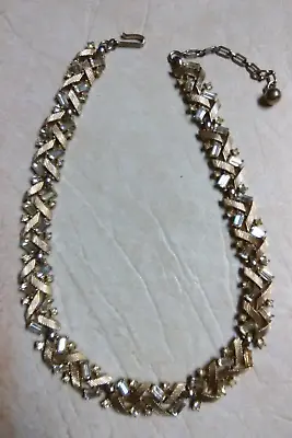 Vintage Trifari Necklace - Missing A Rhinestone • $99.99