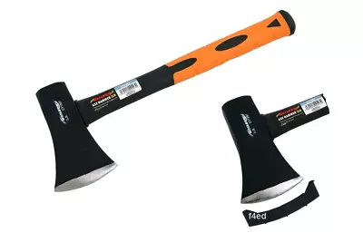 3lb AXE Hatchet Hammer Fibreglass Handle Log Splitter Wood Heavy Duty CT1297  • £12.49