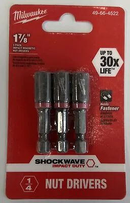 Milwaukee 49-66-4522 1/4  Magnetic Nut Driver • $10.92