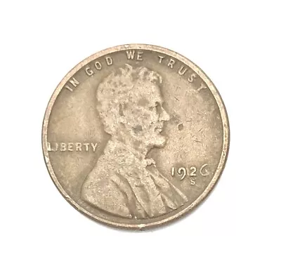 1926-S LINCOLN WHEAT CENT    -    Combined Shipping Available • $8.50
