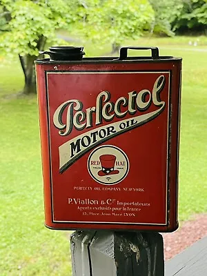 $2899.99 • Buy Original Red Hat Motor Oil Can~Very Rare~Hard To Find