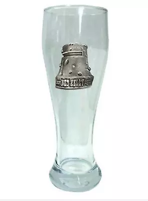 Ned Kelly Helmet Badge Pilsner Glass Gift Boxed 600ml • $31.95