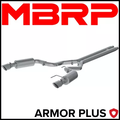 MBRP Armor Plus 3  Cat-Back Exhaust Fits 15-17 Ford Mustang GT Convertible 5.0L • $779.99