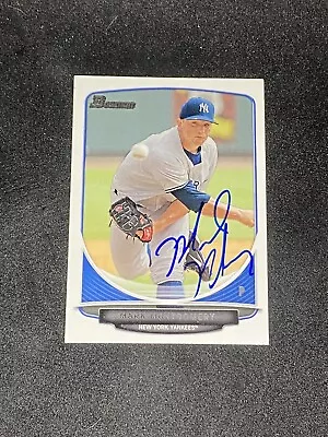 Mark Montgomery 2013 Bowman Prospects #BP3 New York Yankees Auto Signed RC Card • $2.95