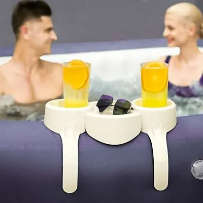 Bestway Lay-z Spa Hot Tub Accessories 2x Cup Drinks Holder & Snack Tray • £5.45