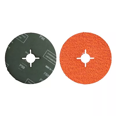 $4146 • Buy 5  125mm Piranha Ceramic Fibre Sanding Discs For Angle Grinder - Wood, Metal