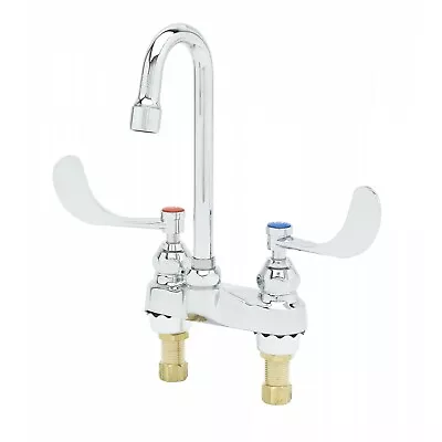 T&S Brass B-0892 Medical Faucet 4  Deck Mount Swivel/Rigid Gooseneck • $189.99