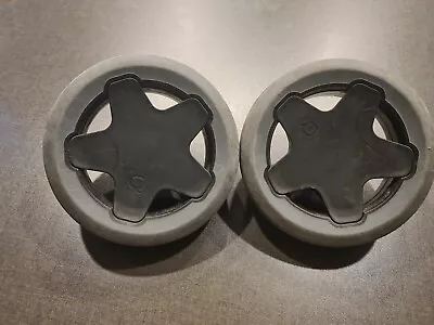 Quinny Zapp Flex Plus Stroller Rear Wheels X2 Spare Parts Good Condition  • £12.99